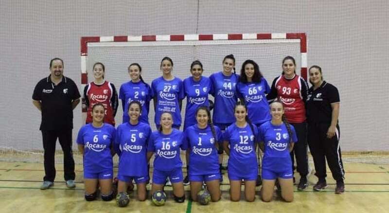 Equipo filial del Rocasa que se ha proclamado campeón de Liga de Canarias